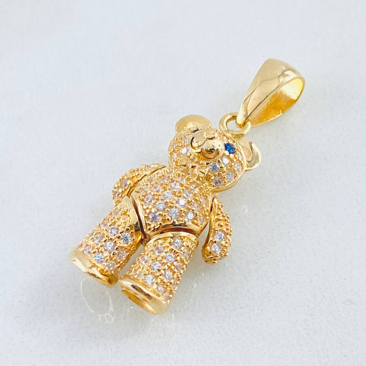 Dije Oso Articulado 4.75gr / 1 1/4 in / Oro Amarillo 18K