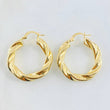Candongas Mary 4.7gr / 1 1/4 in / Oro Amarillo 18K ©