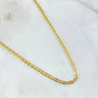 Flat Mariner Chain 6.3gr / 50cm / 2.7mm Polished Yellow Gold +3 18K *