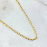 Flat Mariner Chain 6.3gr / 50cm / 2.7mm Polished Yellow Gold +3 18K *