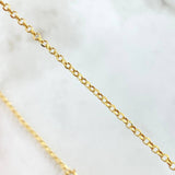 Cadena Roll-On 2.55gr / 60cm / 2.1mm Oro Amarillo +3 18K ©