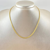 Cadena Sedusa 3gr / 40cm / 3mm Oro Amarillo +3 18K *
