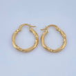 Candongas Mai 1.2gr / 3/4 in / Oro Amarillo 18K &
