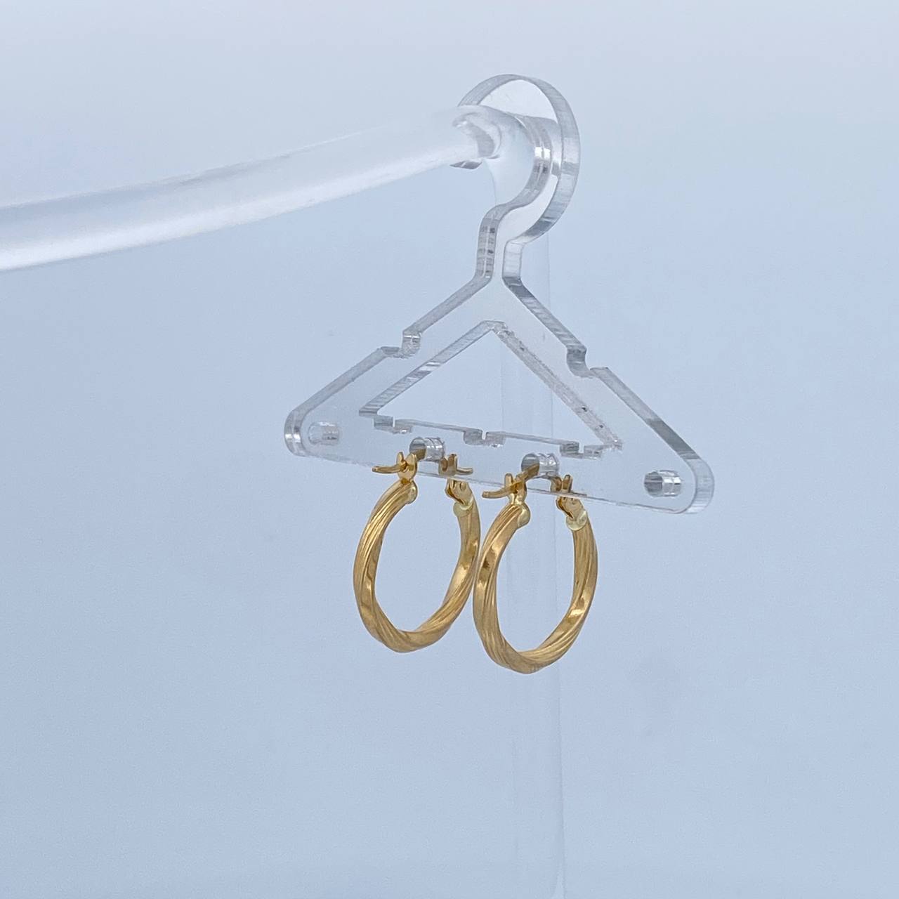 Candongas Mai 1.2gr / 3/4 in / Oro Amarillo 18K &