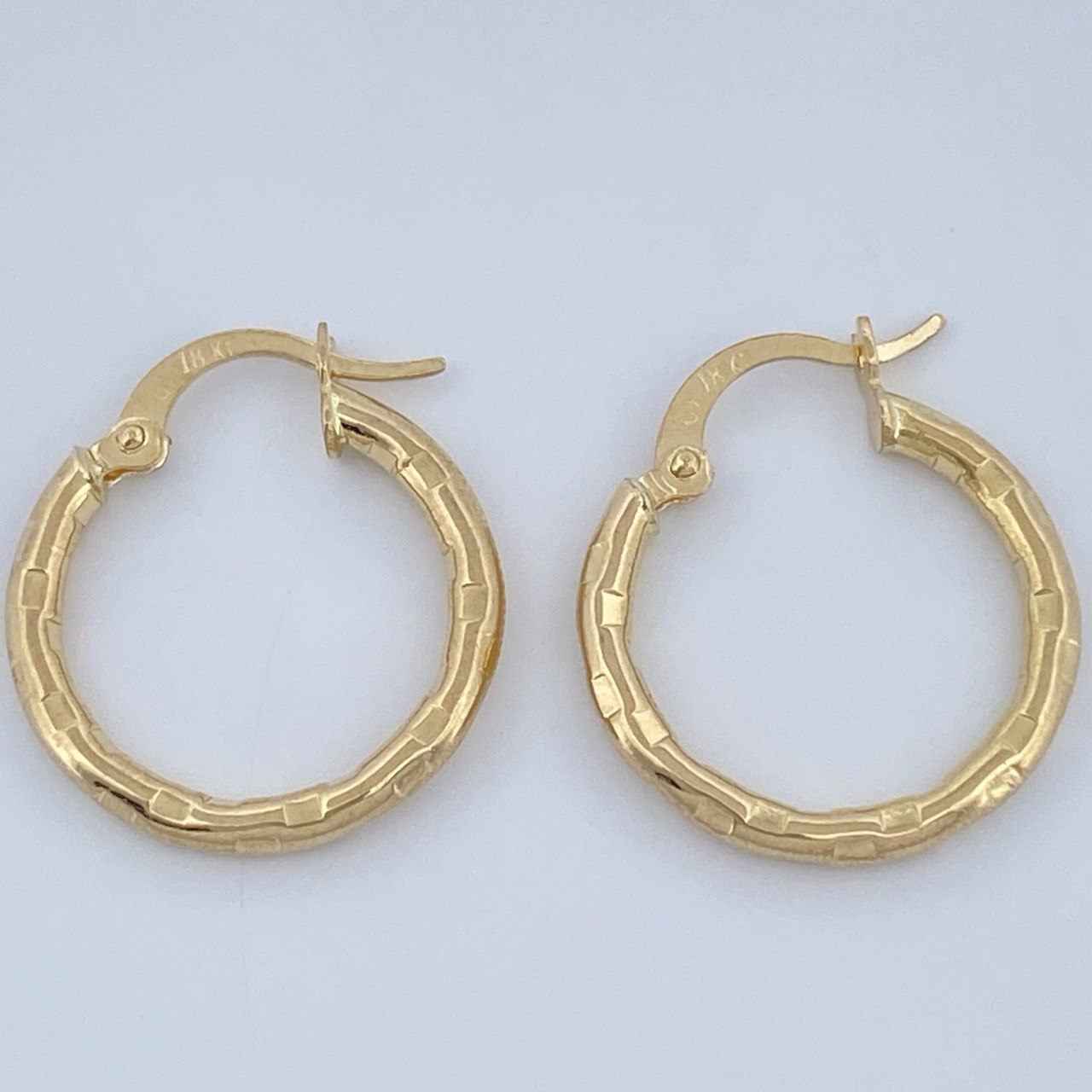 Candongas Sandra 1.3gr / 3/4 in / Oro Amarillo 18K &