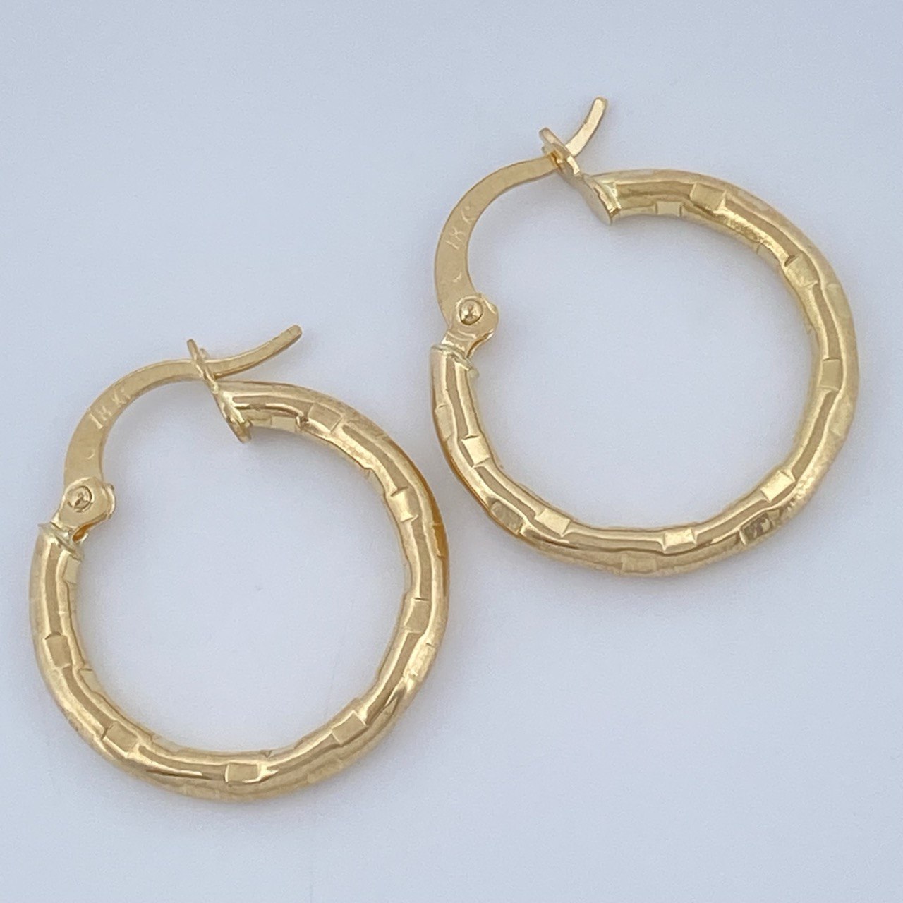 Candongas Sandra 1.3gr / 3/4 in / Oro Amarillo 18K &