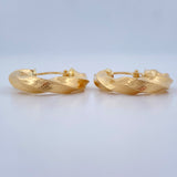 Candongas Tori 2.95gr / 3/4 in / Oro Amarillo 18K &