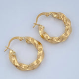 Candongas Tori 2.95gr / 3/4 in / Oro Amarillo 18K &