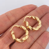 Candongas Tori 2.95gr / 3/4 in / Oro Amarillo 18K &