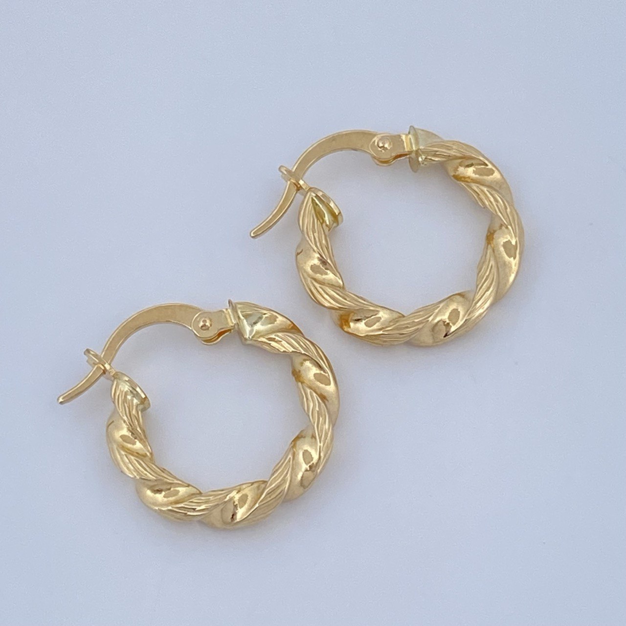 Candongas Nana 1.65gr / 1 in / Oro Amarillo 18K &