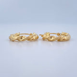 Candongas Nana 1.65gr / 1 in / Oro Amarillo 18K &