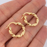 Candongas Nana 1.65gr / 1 in / Oro Amarillo 18K &