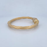 Bracelet Interlaced Hoop 13.3gr / 7.7in / +4 18K Gold &