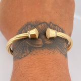 Bracelet Interlaced Hoop 13.3gr / 7.7in / +4 18K Gold &