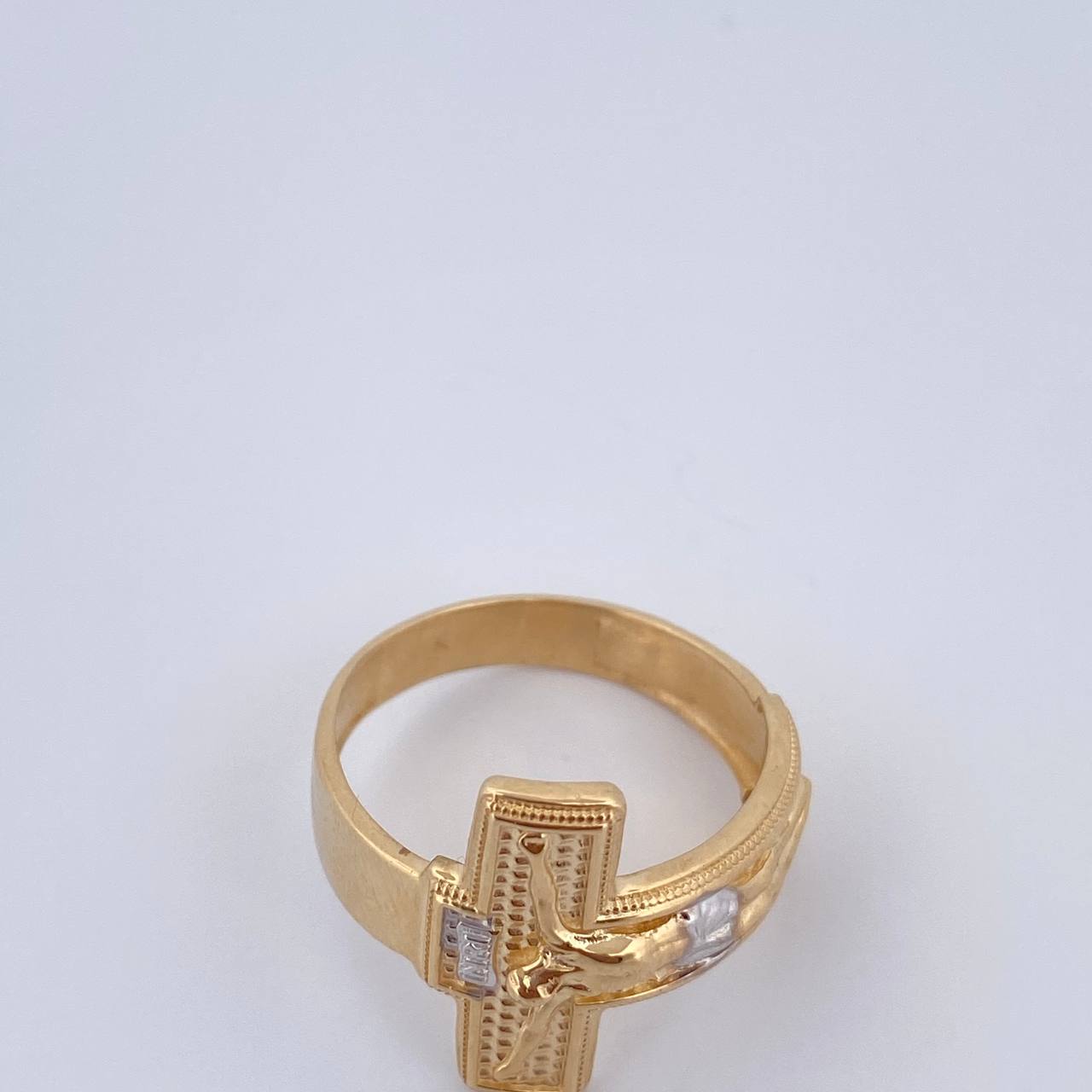 Christ Ring 6.5gr / Size 11 / 18K Gold $