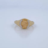 San Miguel Ring 4.5gr / Size 9 1/2 / 18K Gold $