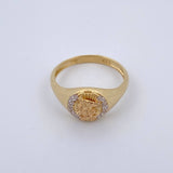 San Miguel Ring 4.5gr / Size 9 1/2 / 18K Gold $