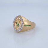 Anillo San Judas 6.75gr / T10 1/2 / Oro 18K $