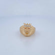 Lion Ring 9gr / Size 10 1/4 / 18K Gold $