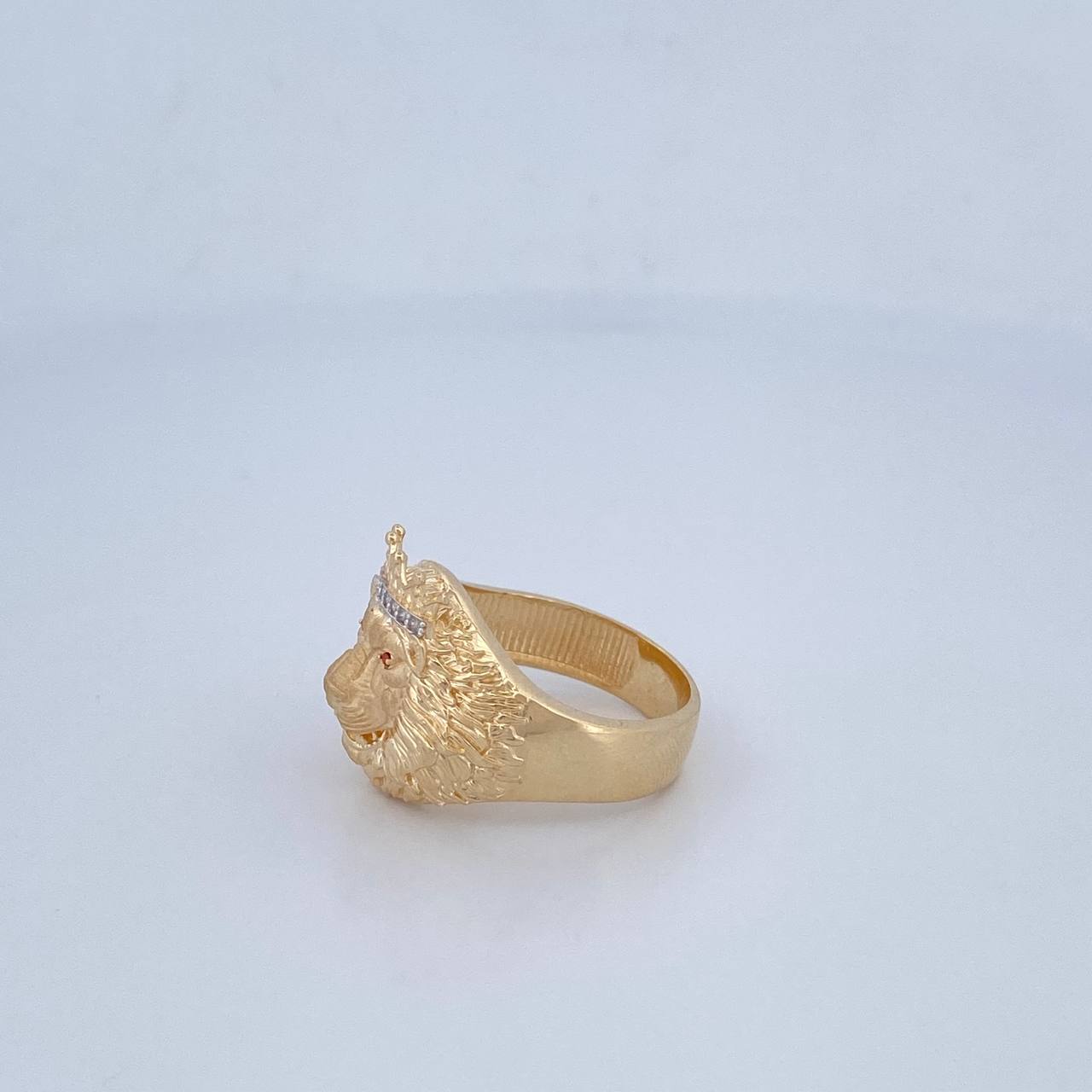 Lion Ring 9gr / Size 10 1/4 / 18K Gold $
