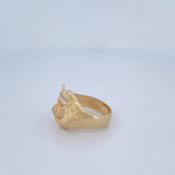 Lion Ring 9gr / Size 10 1/4 / 18K Gold $