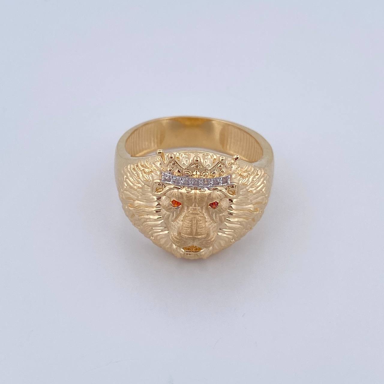 Lion Ring 9gr / Size 10 1/4 / 18K Gold $