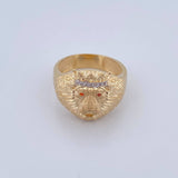 Lion Ring 9gr / Size 10 1/4 / 18K Gold $