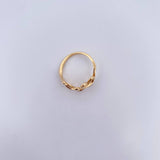 Love Ring 2.7gr / Size 6 / Smooth 18K Yellow Gold &