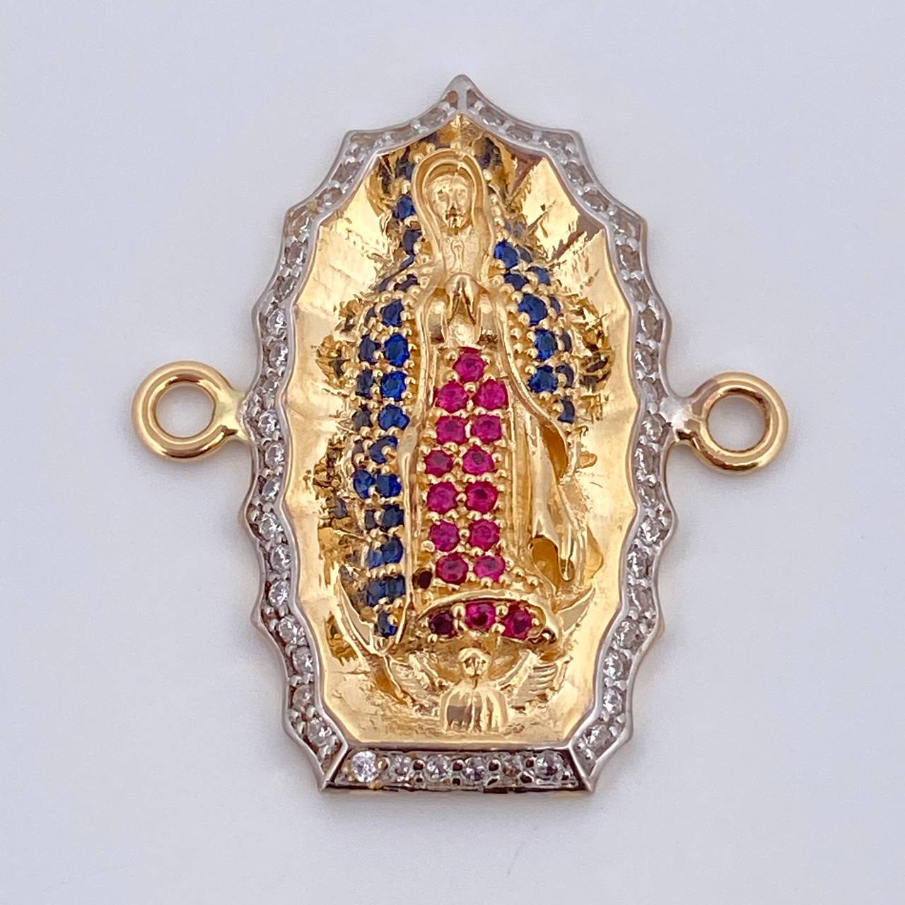 Virgin Guadalupe Fitting 5gr / 2.6cm / 1.0in / 18K Gold $