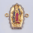 Virgin Guadalupe Fitting 5gr / 2.6cm / 1.0in / 18K Gold $