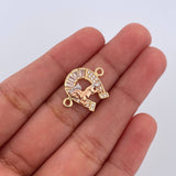 Charm Horseshoe 1.85gr / 2cm / 18K Gold $