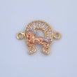 Charm Horseshoe 1.85gr / 2cm / 18K Gold $