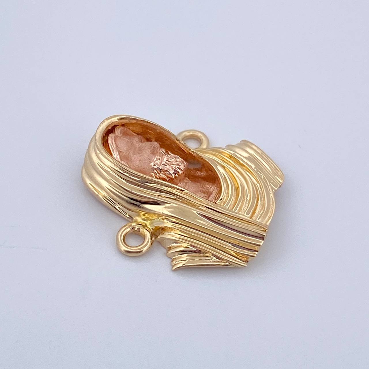 Charm Christ Face 2.9gr / 1.8cm (0.7in) / 18K Gold $
