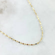 Mirror Flower Chain 0.75gr / 50cm- +3 18K Gold