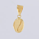Dije Grano De Café 0.6 g / 3/4 in Oro Amarillo 18K