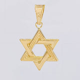 Dije Estrella De David 2.25 g / 1 1/2 in Oro Amarillo 18K
