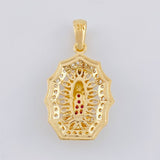 Pendant Virgin of Guadalupe 2.9 g / 1 in Yellow Gold 18K