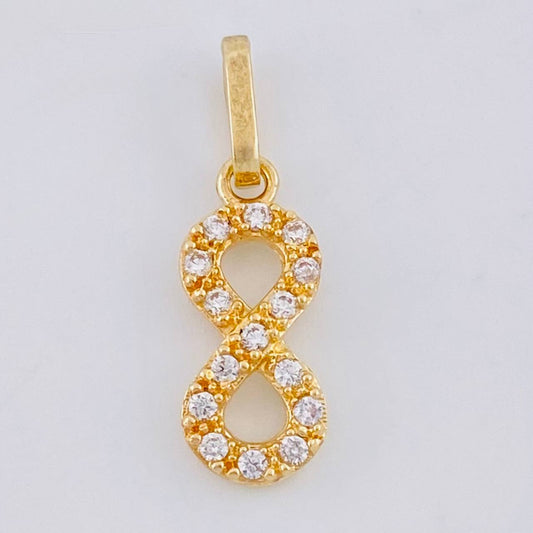 Dije Infinito 1.05 g / 3/4 in Oro Amarillo 18K