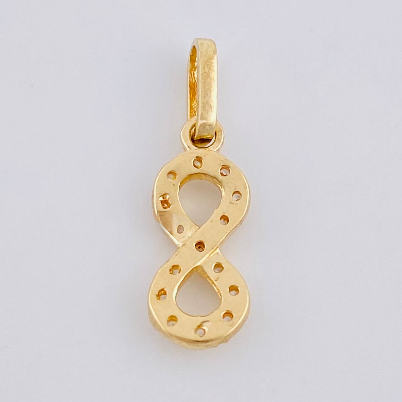 Dije Infinito 1.05 g / 3/4 in Oro Amarillo 18K