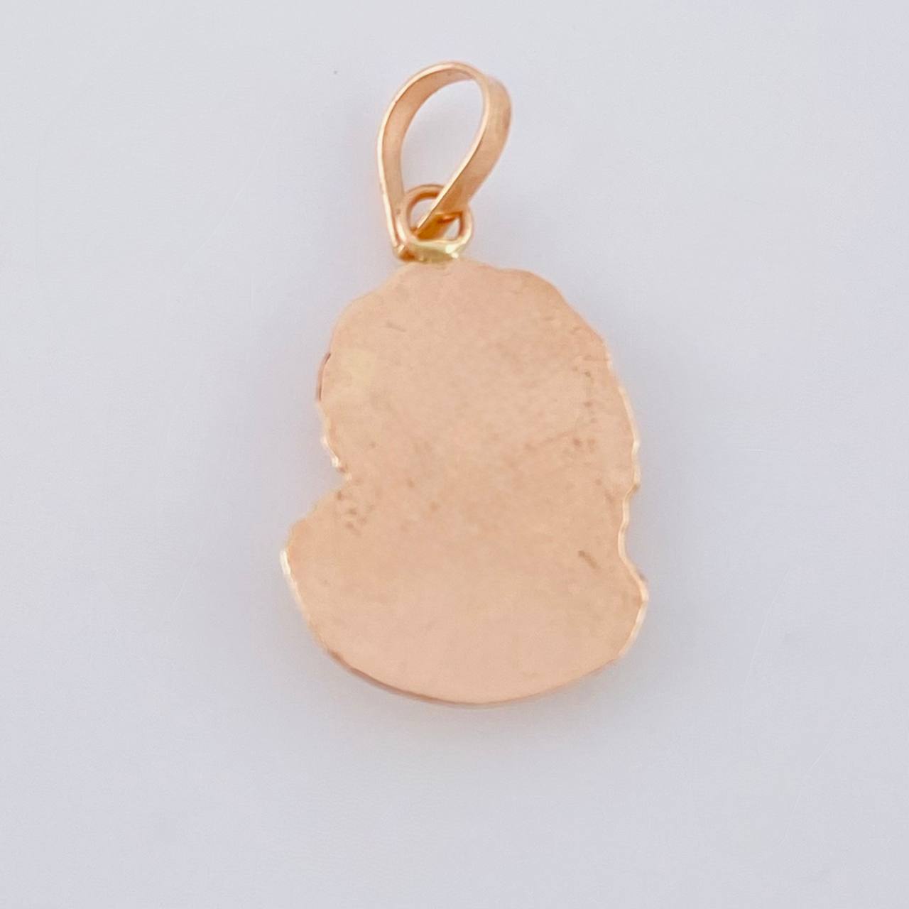 Dije Rostro Cristo 0.95 g / 1 in Oro Rosa 18K