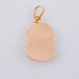 Dije Rostro Cristo 1 g / 1 in Oro Rosa 18K