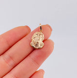Dije Rostro Cristo 0.95 g / 1 in Oro Rosa 18K