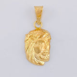 Dije Rostro Cristo 0.75 g / 1 in Oro Amarillo 18K