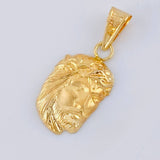 Dije Rostro Cristo 0.75 g / 1 in Oro Amarillo 18K
