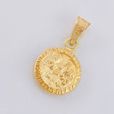 Dije Sagrada Familia 0.5 g / 3/4 in Oro Amarillo 18K
