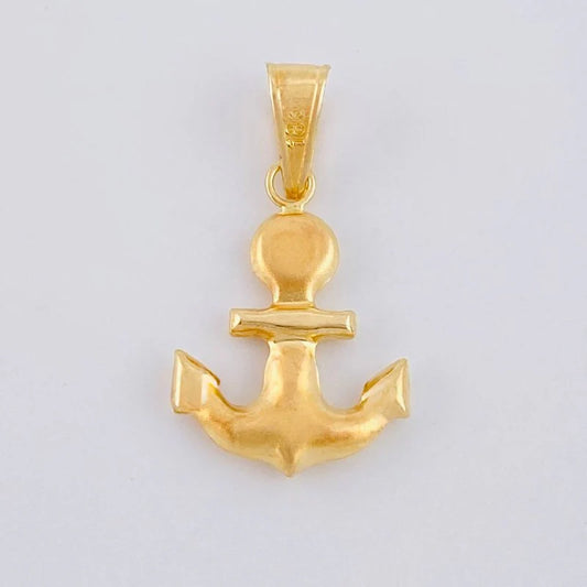 Dije Ancla 0.85 g / 1 in Oro Amarillo 18K