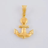 Dije Ancla 0.8 g / 1 in Oro Amarillo 18K