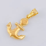 Dije Ancla Mate 1.05 g / 1 in Oro Amarillo 18K
