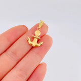 Anchor Pendant 0.85 g / 1 in Yellow Gold 18K
