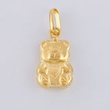 Dije Oso 0.6 g / 3/4 in Oro Amarillo 18K